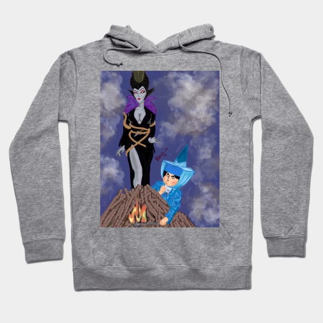 Maleficent Mistress of the Dark Hoodie by The Miseducation of David and Gary